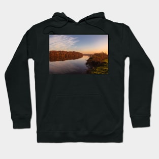 Sunset at the Mad River Hoodie